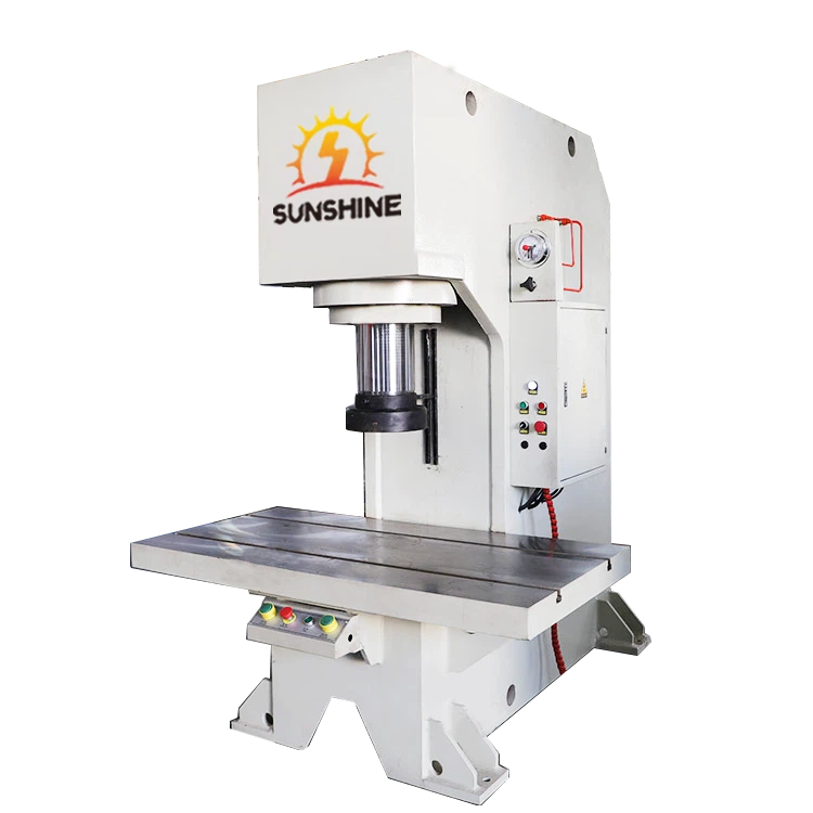 Y41 Hydraulisk presse med én kolonne med PLC