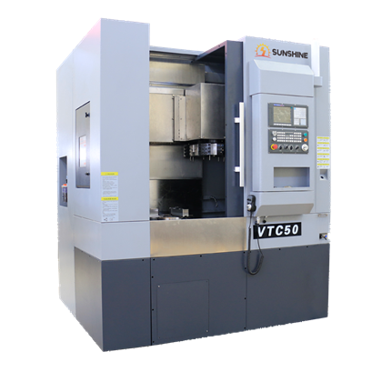 Mini CNC vertikal dreiebenk FANUC